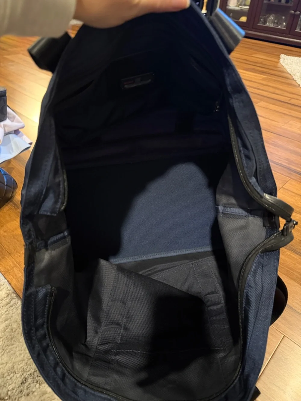 Tumi Gen 4.3 Ballistic Nylon 18.75” Zip top Carryall Tote - Navy